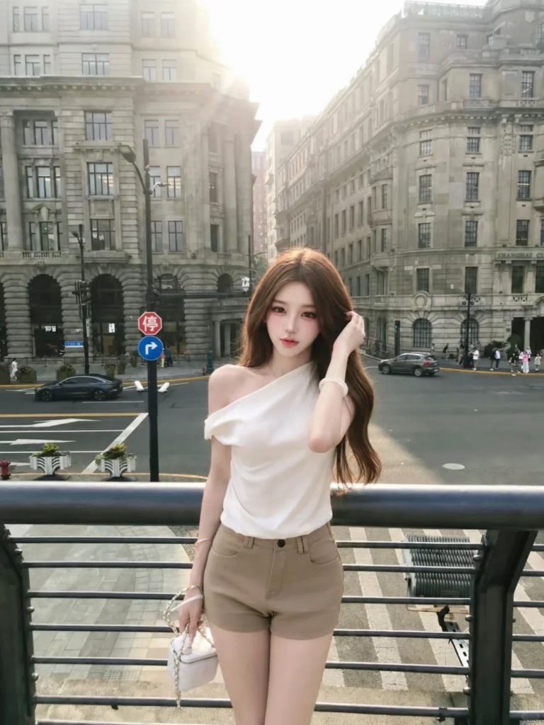 城市生活人物配图